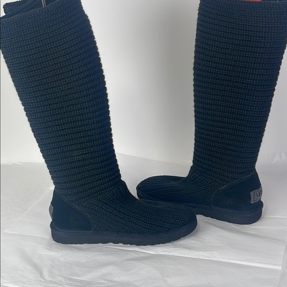 UGG Black Over the Knee Boots - Picture 5 of 8